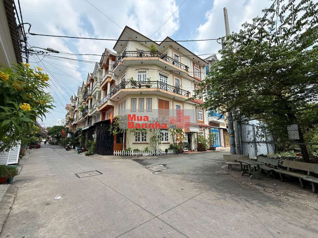 Nhà phố Góc 2 Mặt tiền đường 8m thông 5,3x13m Trần Thị Năm , Q12