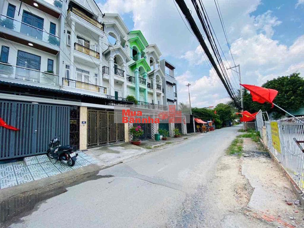 Bán nhà mặt tiền tx43 đúc 3 lầu