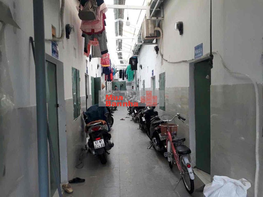 Bán nhà có sẵn hai dãy trọ 14 phòng - 60 triệu/ tháng