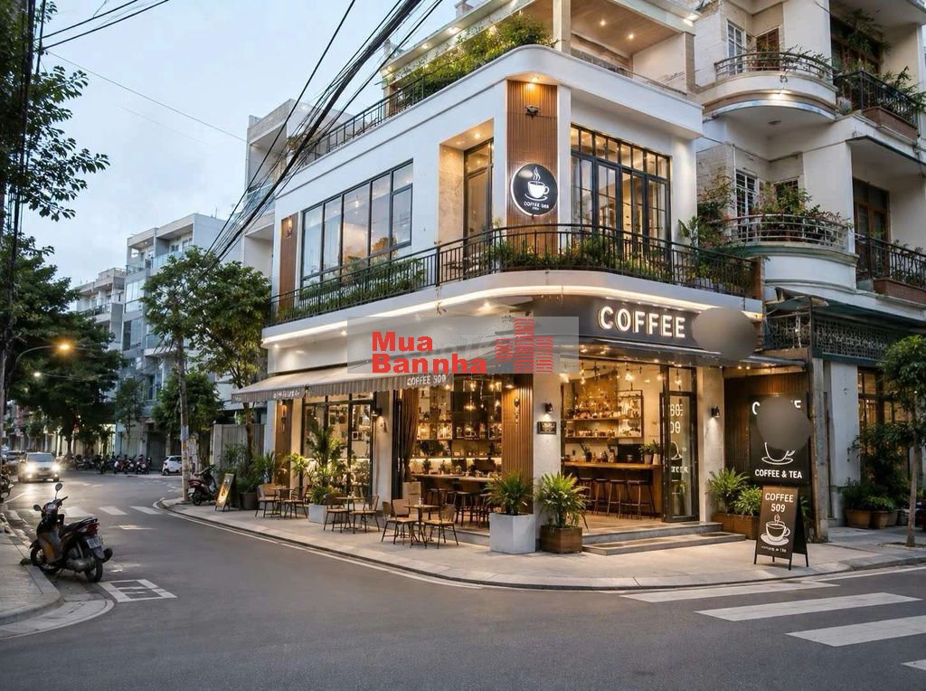 Nhà 2 mặt Tiền đường, đang cho thuê quán Cafe, chưa tới 9ty