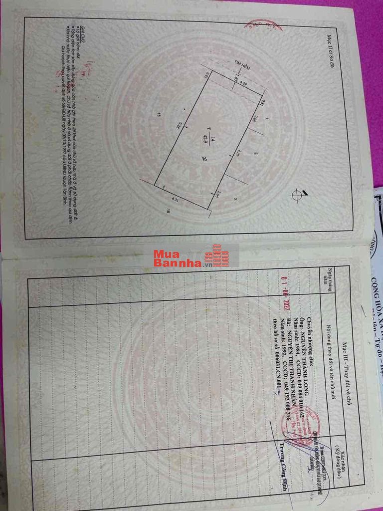 bán nhà trần văn ơn