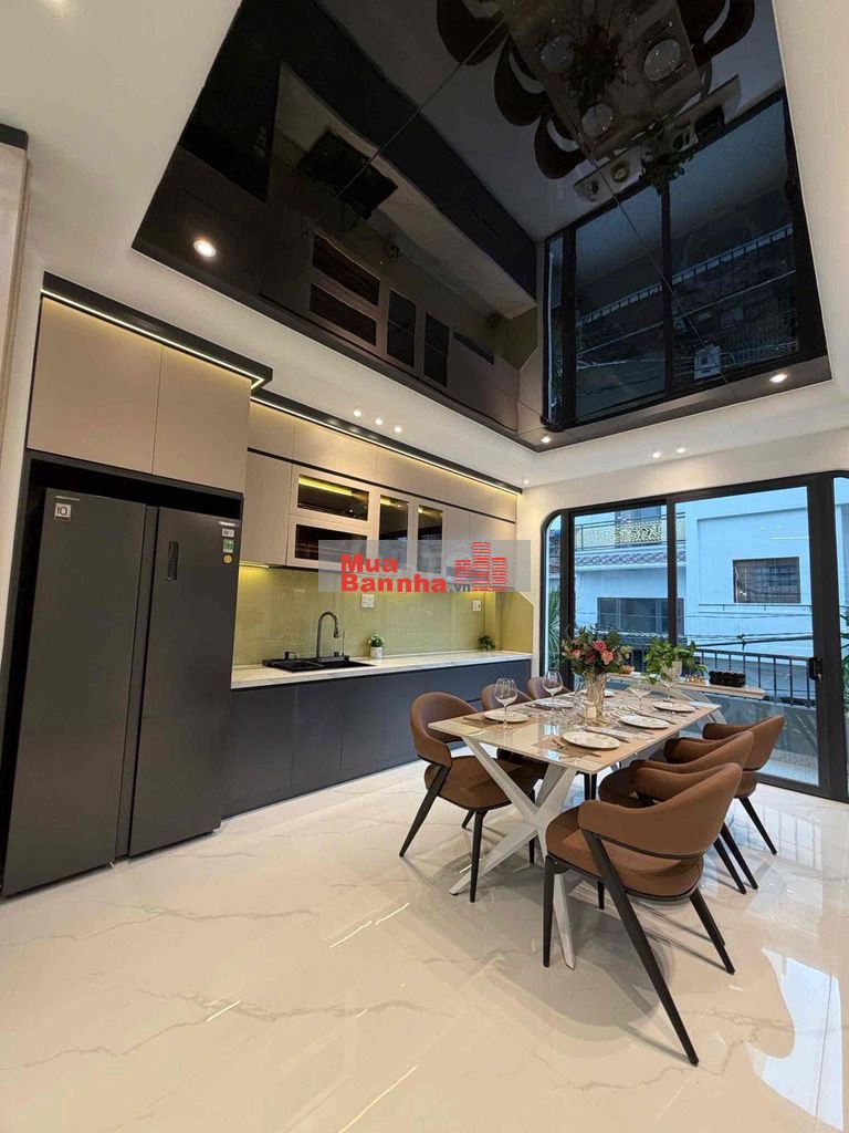 CẶP NHÀ MỚI ĐẸP 4x16 5 TẦNG LẦU HẺM NHỰA 8M BÌNH TRỊ ĐÔNG BÌNH TÂN
