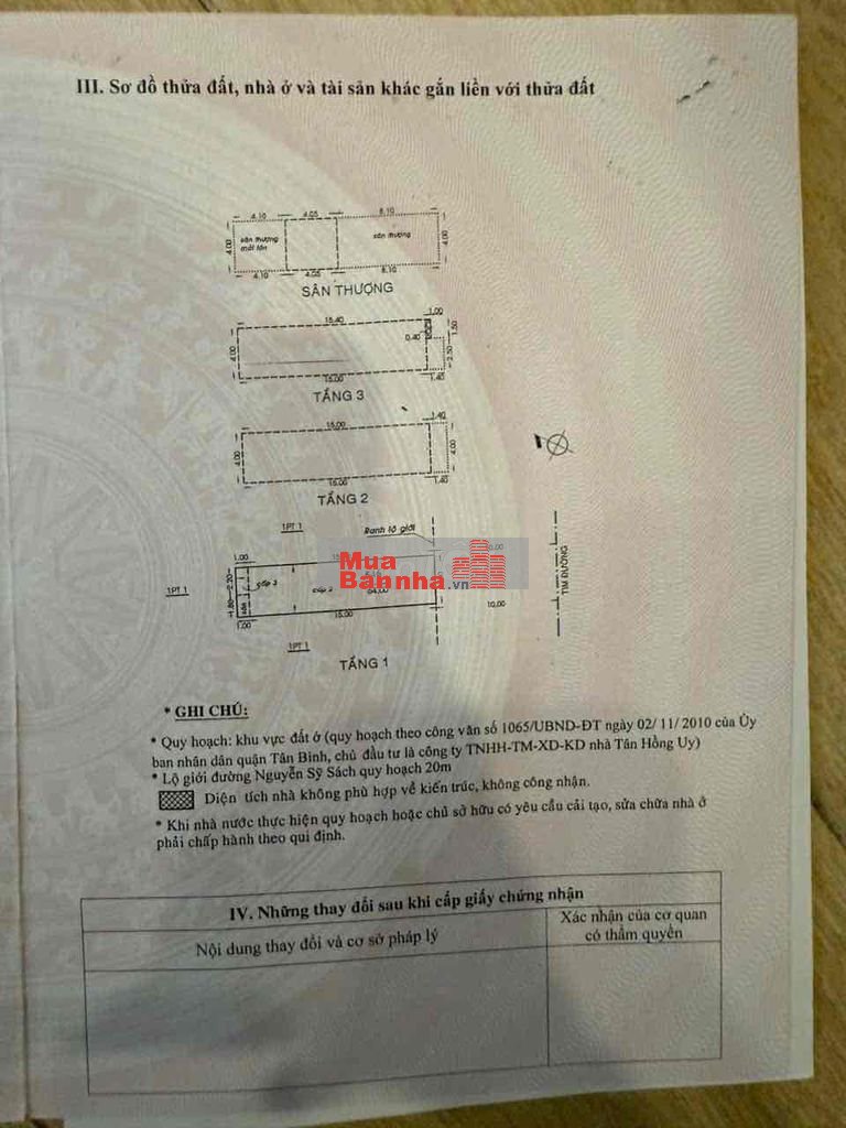 Giá rẻ! mặt tiền Nguyễn Sỹ Sách 4x16m, 4 tầng giá 12,9 tỷ Tl