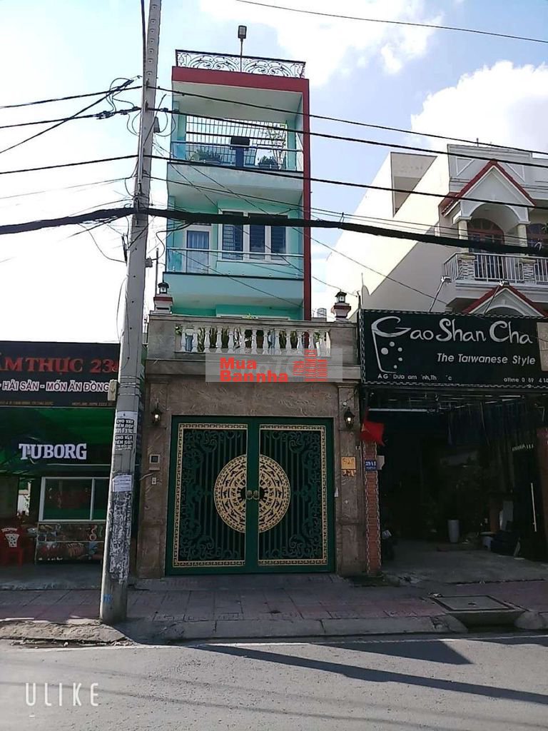 Nhà mặt tiền đường gò dưa