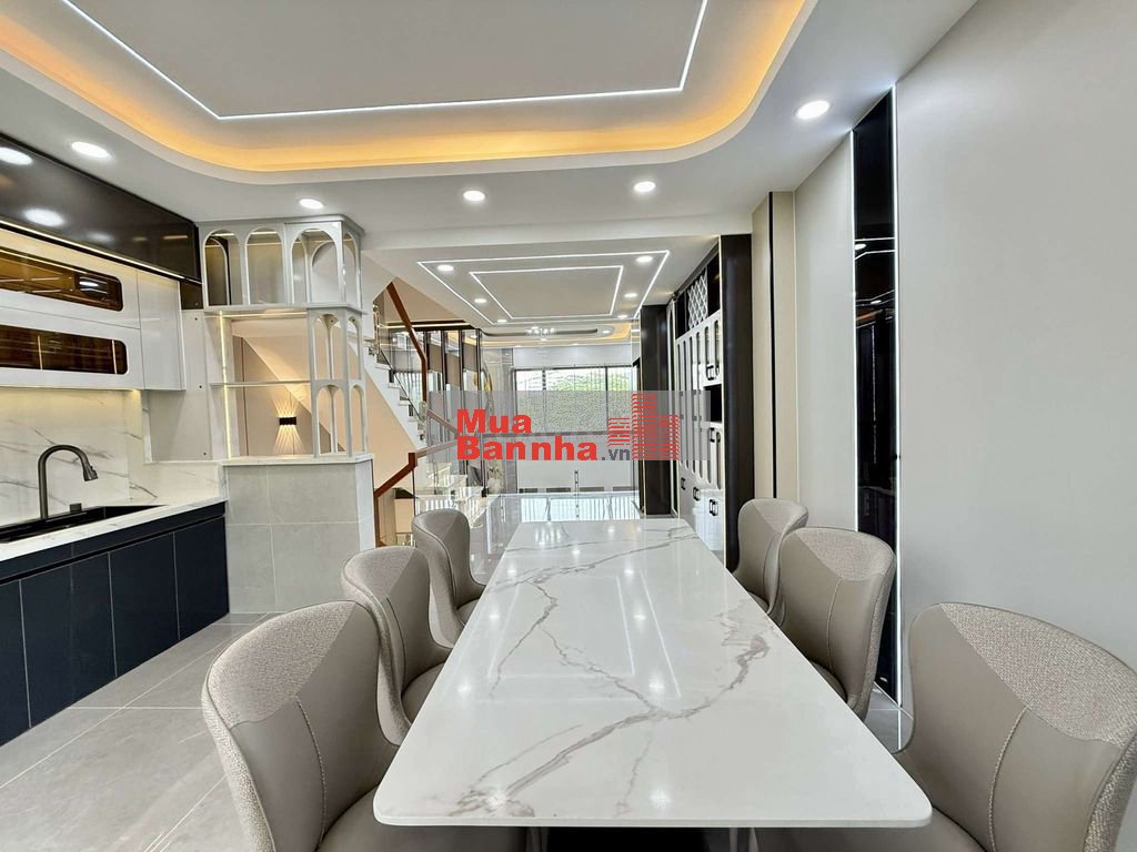 Siêu Phẩm 4 Tầng Hẻm 12m Thông Khu VIP Thạnh Xuân 25. Ngay UBND Phường