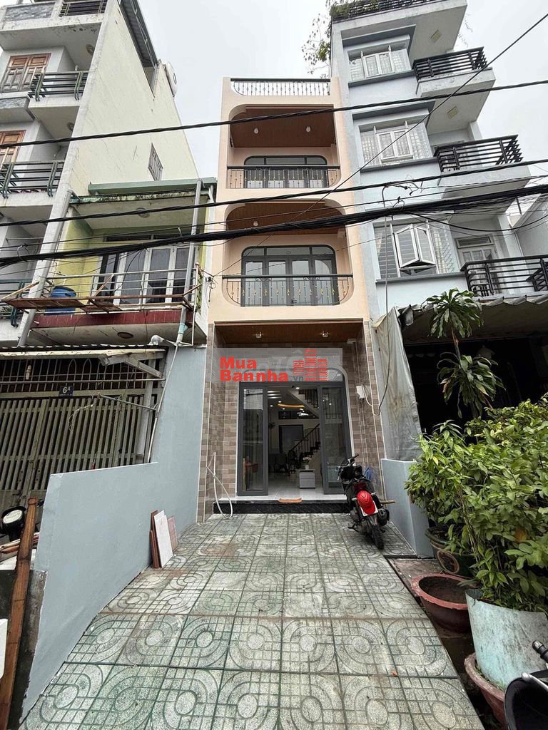 CẦN BÁN NHÀ MT MỚI 2 LẦU ĐƯỜNG BUỒI ĐIỀN P4.Q8