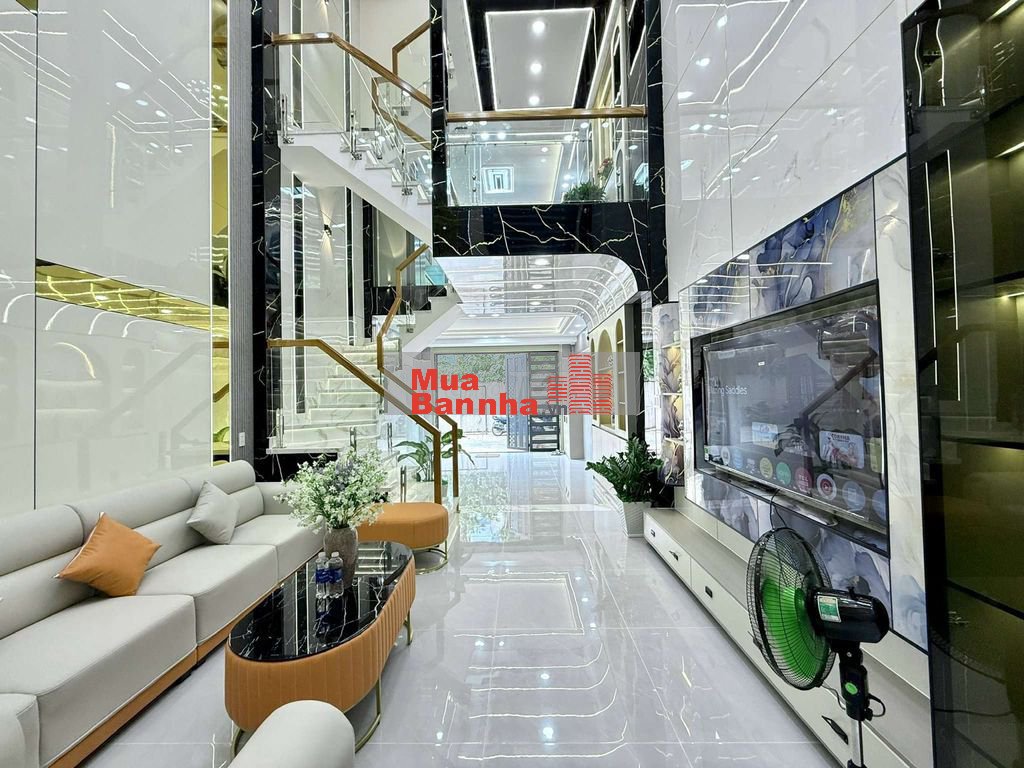 Nhỉnh 6 tỷ Nhà Phố 4 Tầng Hẻm nhựa 8m Đường Huỳnh Thị Hai