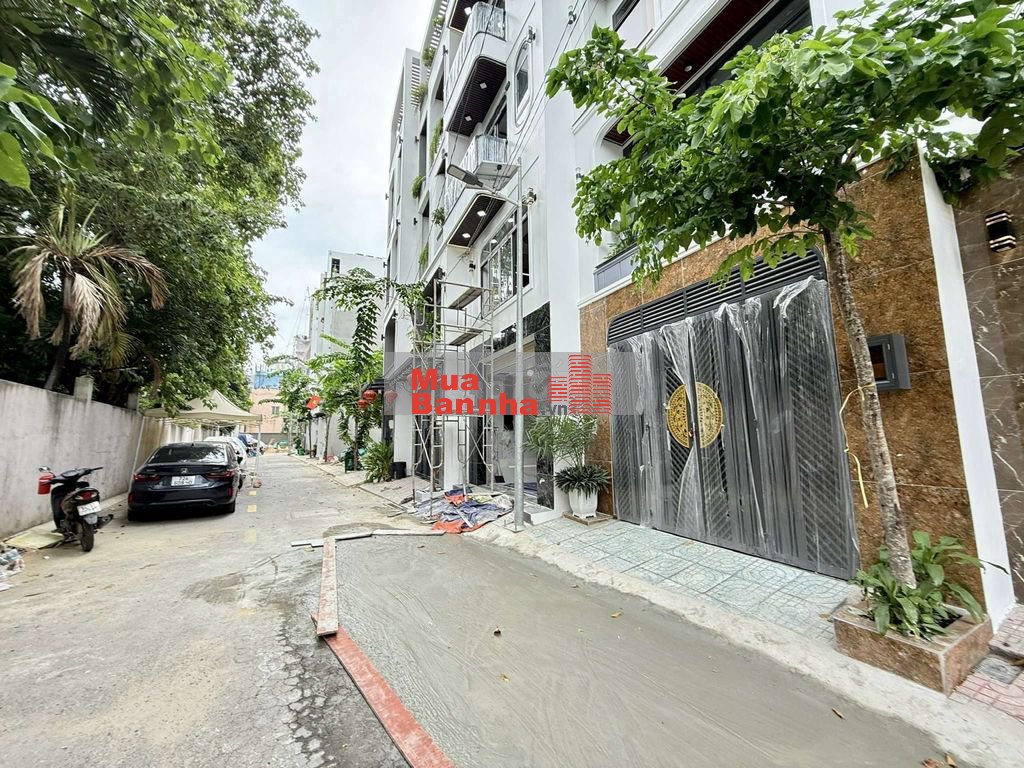Nhỉnh 6 tỷ Nhà Phố 4 Tầng Hẻm nhựa 8m Đường Huỳnh Thị Hai