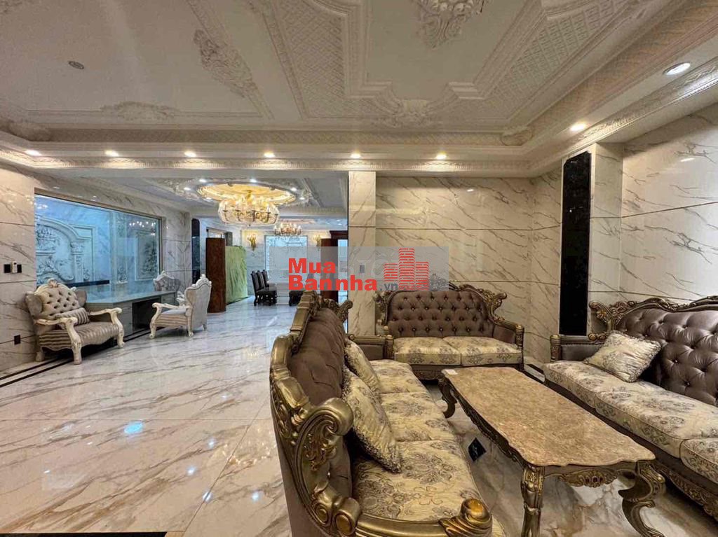 Biệt Thự Tên Lửa 10x20 / Hầm, 4 Tầng, Thang Máy, Full Nội Thất Cao Câp