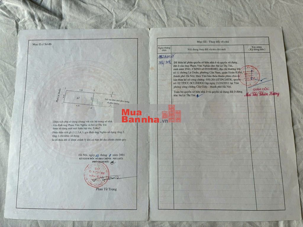 CHỦ NHÀ GIẢM 1 TỶ – NHÀ 2 TẦNG SỔ RIÊNG GẦN LÊ DUẨN – GIÁ MỚI 9 TỶ