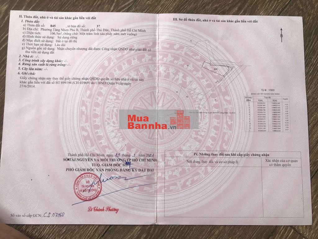 Bán Nhà trọ 2 Mặt tiền đường 10, Tăng Nhơn Phú B