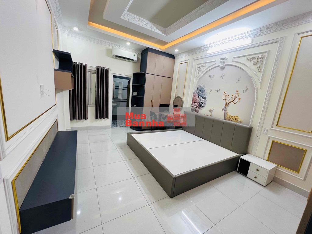 Chính chủ bán nhà 61m2, đường 12m, 4 tầng ở HT13, Quận 12