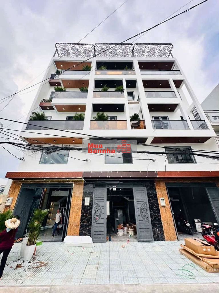 Siêu Phẩm 4,5m x 25m. 4 Tầng Thang Máy Mặt Tiền nhánh Đ. Tô Ngọc Vân