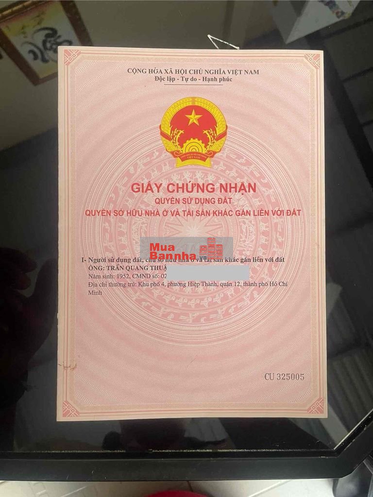 Bán nhà mặt tiền