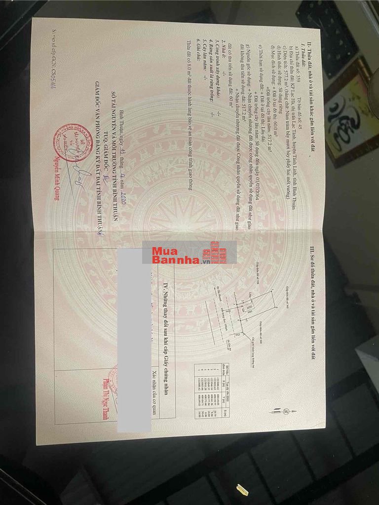 Bán nhà mặt tiền