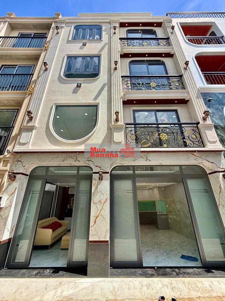 Bán nhà phố Nguyễn Bỉnh Khiêm, P. Hạnh Thông, 45m2, 5 tầng, hẻm ô tô
