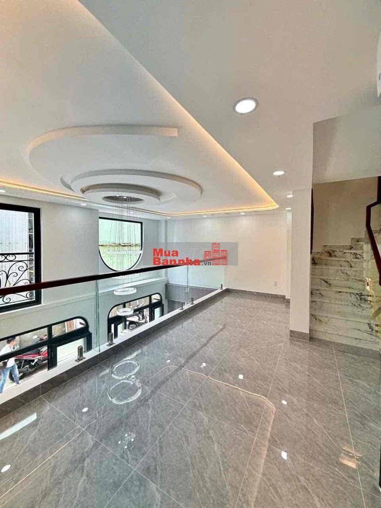 Bán nhà phố Nguyễn Bỉnh Khiêm, P. Hạnh Thông, 45m2, 5 tầng, hẻm ô tô