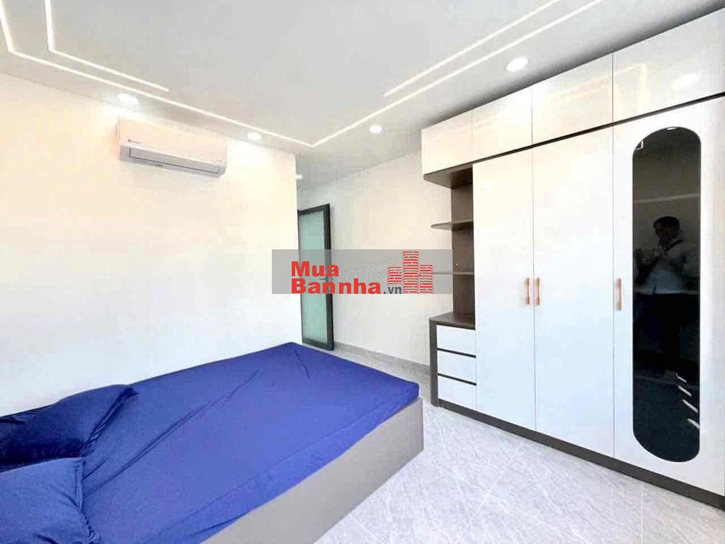 Bán nhà phố Nguyễn Bỉnh Khiêm, P. Hạnh Thông, 45m2, 5 tầng, hẻm ô tô