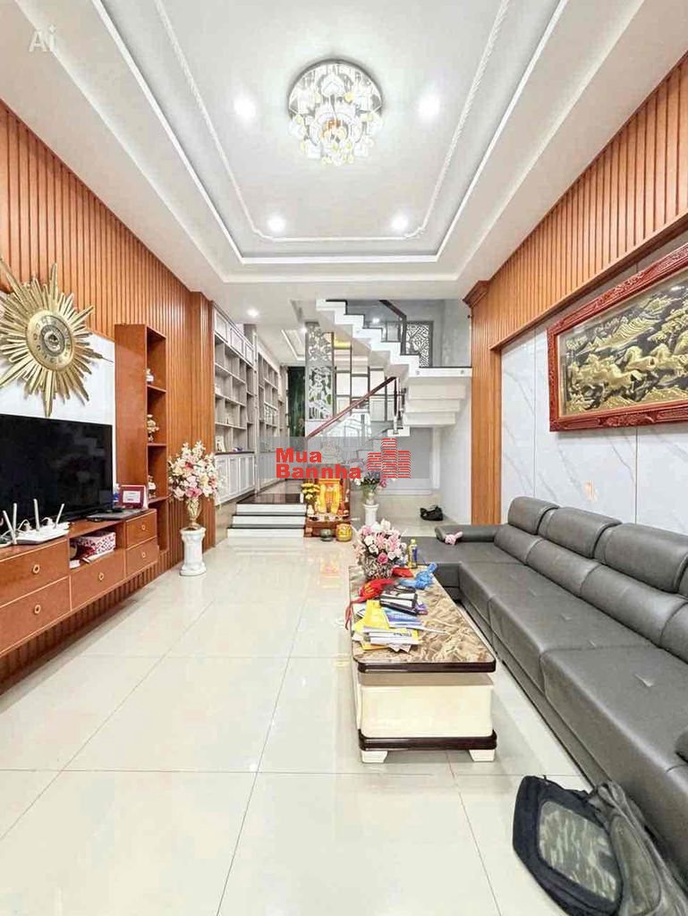 Bán nhà thạnh lộc q12,đúc 3 lầu hẻm xe tải 1/
