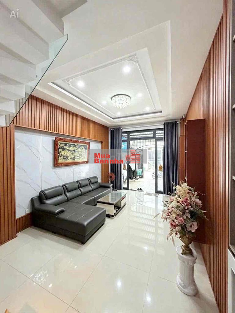 Bán nhà thạnh lộc q12,đúc 3 lầu hẻm xe tải 1/