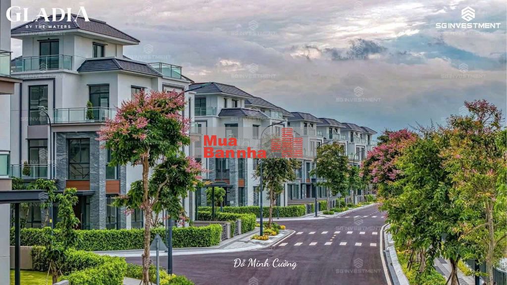 BÁN LỖ 1 TỶ CĂN NHÀ PHỐ GLADIA BY THE WATER MẶT TIỀN VÕ CHÍ CÔNG