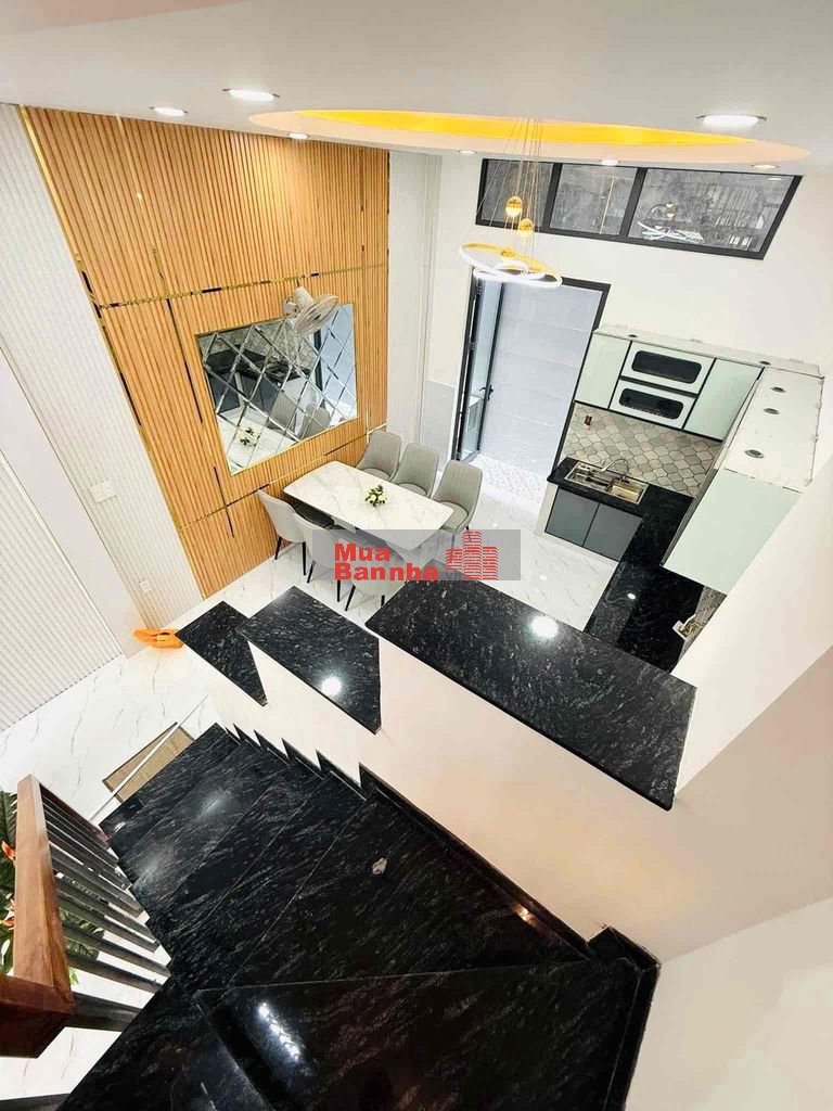 🛑 NHÀ MỚI XÂY3 TẦNG – MẶT TIỀN BÙI ĐIỀN, (49.3 m2 đất) P.4, Q8