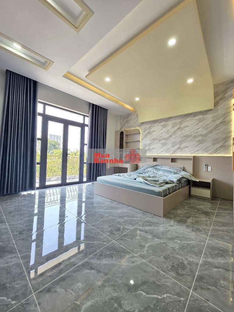 Nhà phố mới xây hoàn công khu tái định cư Đông Hòa C, phường Đông Hòa