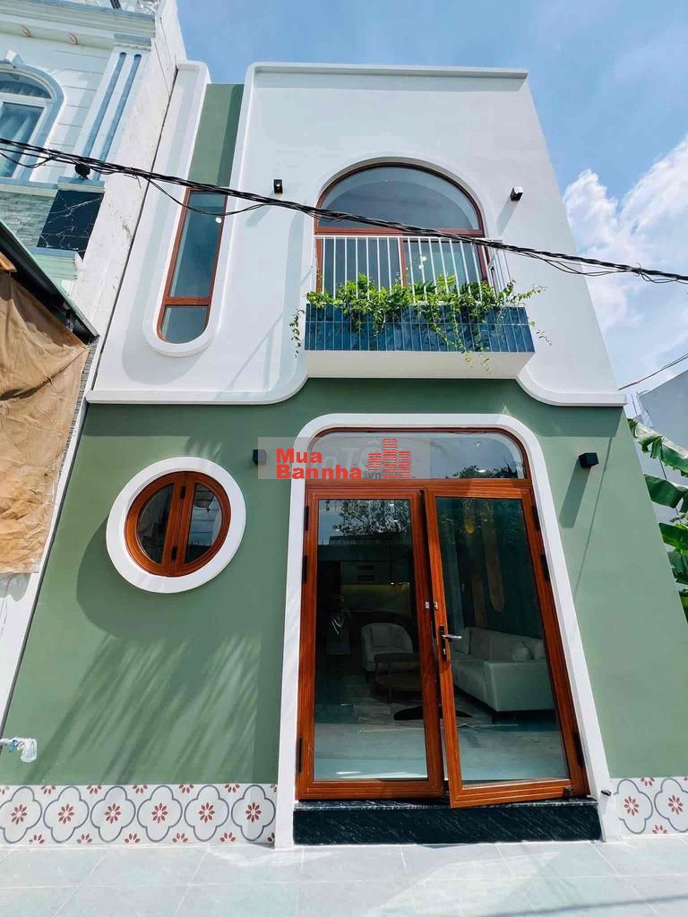 Nhà lầu mới 100% full nội thất hoàn công hẻm 2 gần Chợ Da Liễu đ.3/2 C