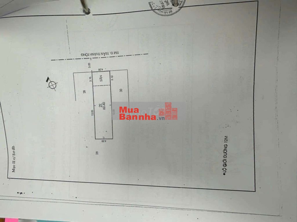 Mặt tiền 56 Trần Thánh tông f15 Tân Bình 4 x 15m 4 tầng, 8,7 tỷ