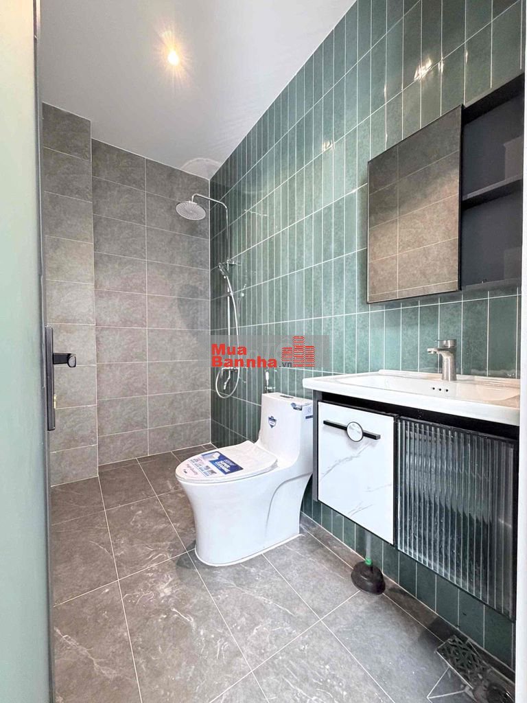 Bán nhà mới 4.5x14m 1 trệt 1 lầu 3PN 2WC hẻm Đường D9 - Tân Phú. 5.95t