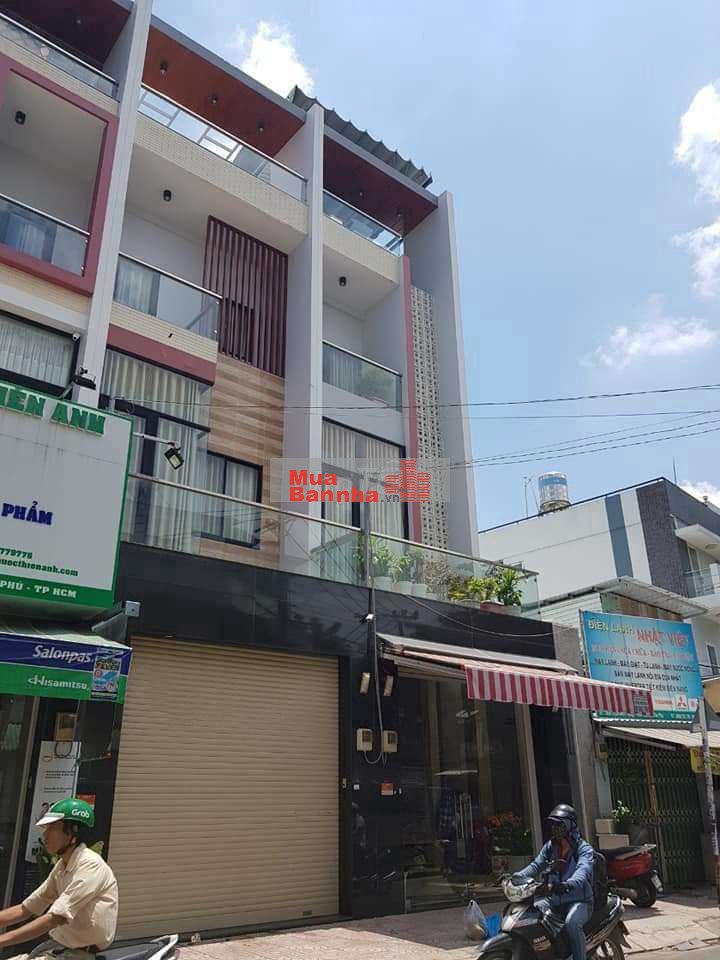 Bán nhà mặt tiền Trịnh đình Trọng Tân Phú 5 x 22m nhà 4 Tầng, 12 tỷ