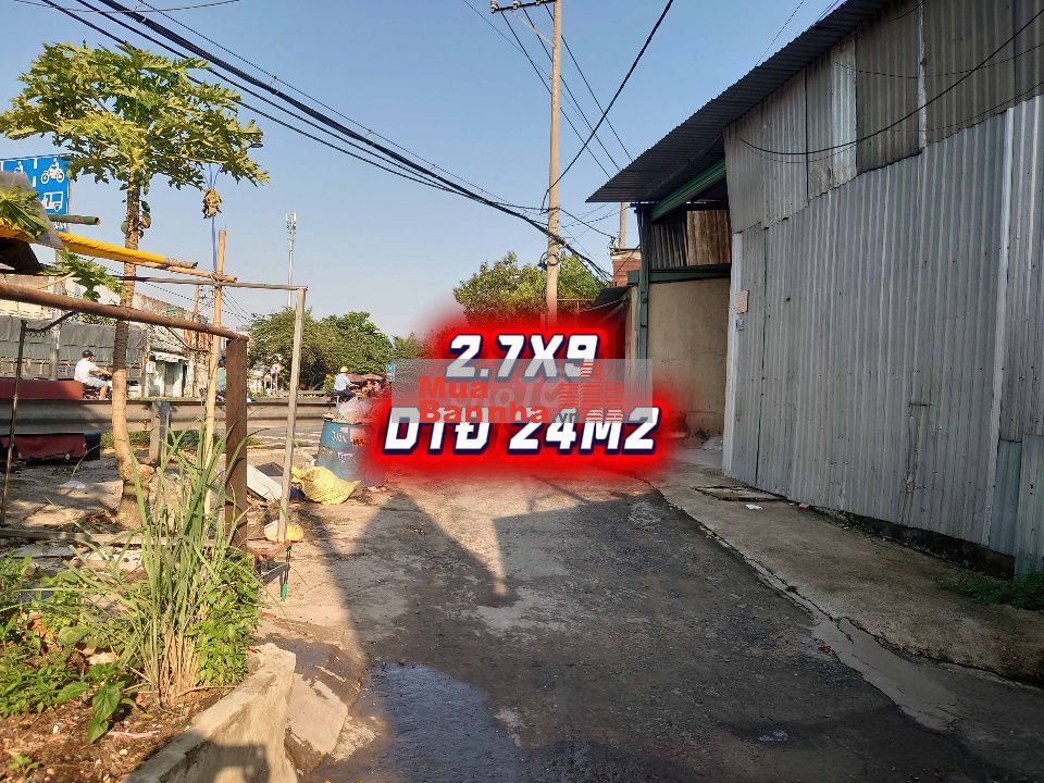 NHÀ HẺM 3M SÁT TRẦN VĂN GIÀU, 1%