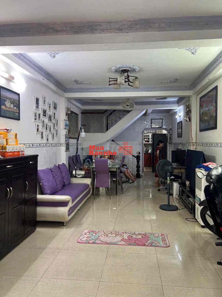 CHÍNH CHỦ CẦN BÁN GẤP NHÀ HXH 27 KINH DƯƠNG VƯƠNG, 3.5x13m 2TẤM ĐÚC