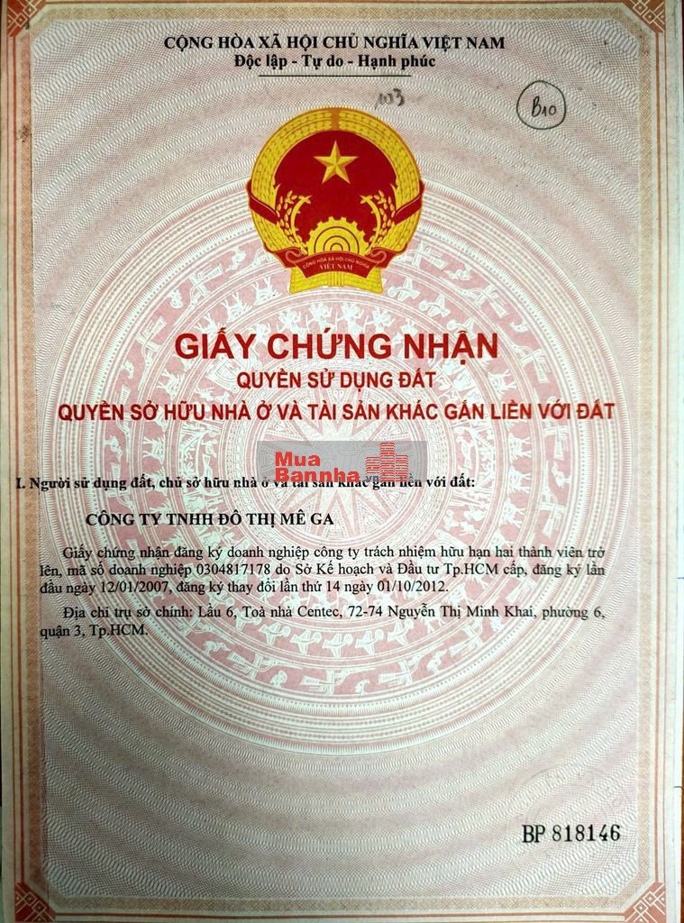 BÁN NHÀ ĐẸP – 2 LẦU + LỬNG, Mega Ruby Resident