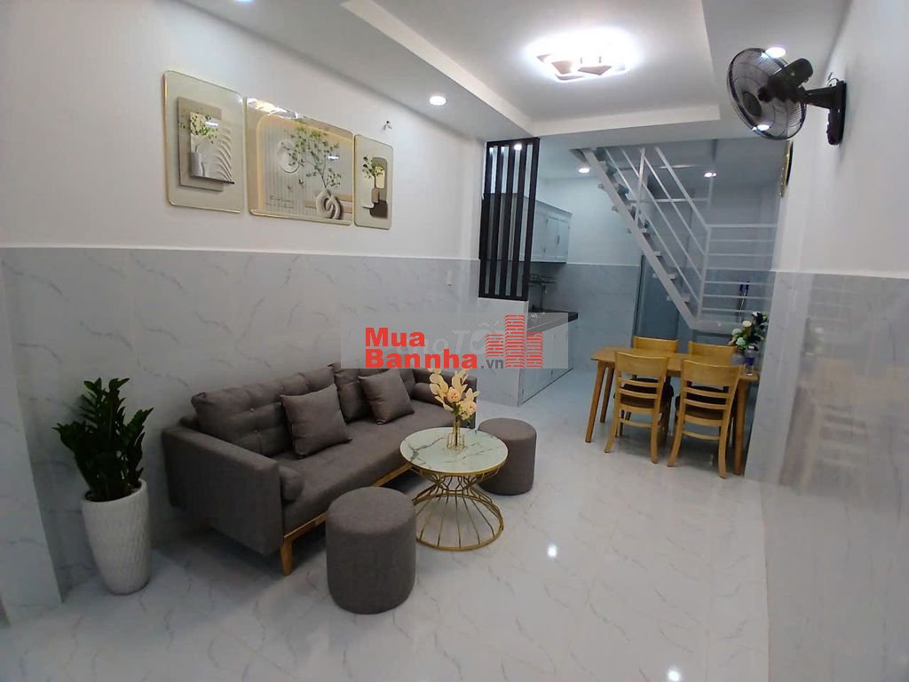 NHÀ MỚI 2PN KHU AN NINH ĐƯỜNG LÝ THƯỜNG KIỆT GIÁP Q10 Q11