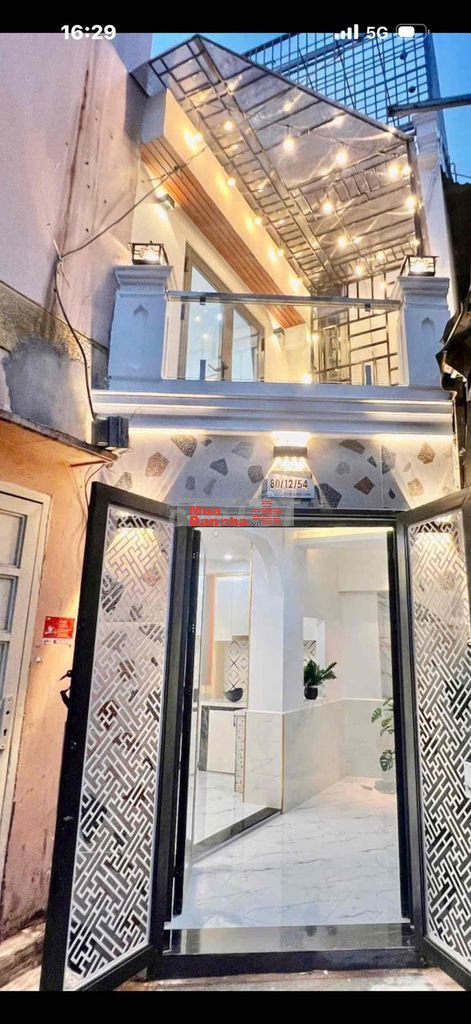 BÁN NHÀ HẺM XE HƠI 3PN GÒ VẤP