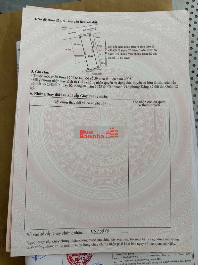 NHÀ 1 LẦU 3,5 TI 64M2 =4X14 SHR NHÀ TCH 35 Q.12