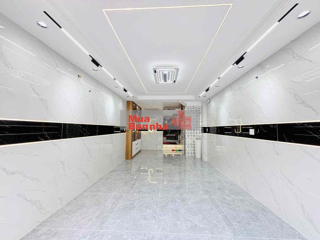 Bán nhà 4x20m 1 trệt lửng 4 lầu st 6PN 9WC full nội thất Có thang máy