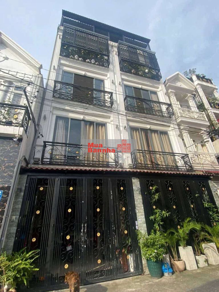 Giảm 1.5 tỷ Biệt thự 4 lầu Thang máy 8x15m hẻm 6m 1/ Ngắn Lâm Thị Hố
