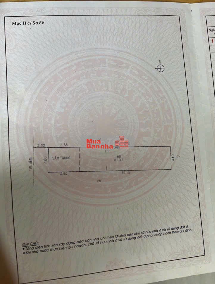 Nhà 71/15 Phú Thọ Hòa, dt 4x20