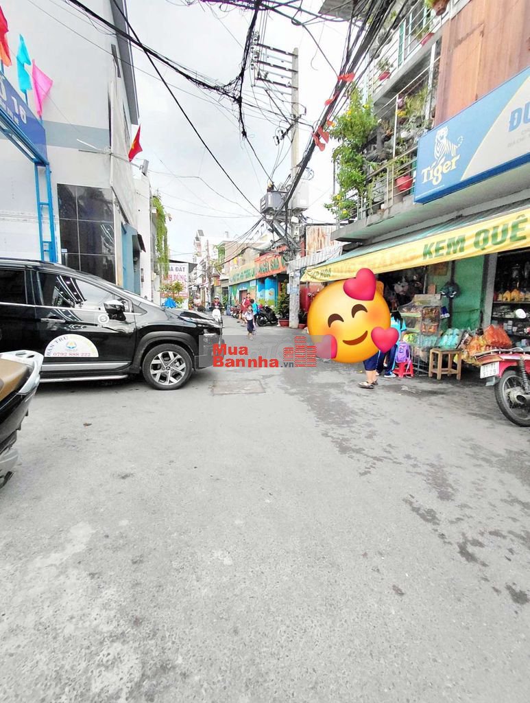 NHÀ 2 MẶT TIỀN_4x16_HẺM XE HƠI THÔNG_TRẦN THỊ HÈ,HIỆP THÀNH CITY Q12