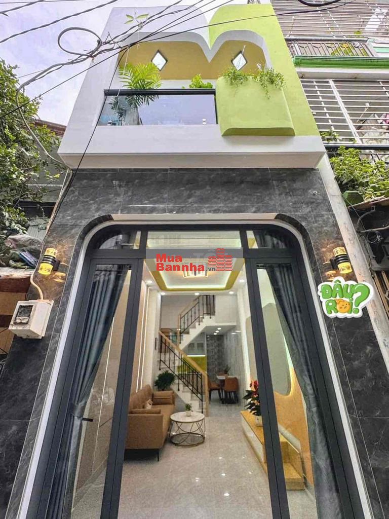 NHÀ ĐẸP GIÁP TÂN PHÚ & Quận 6 đường Phan Anh [3m x 11m]  Lửng 1 lầu