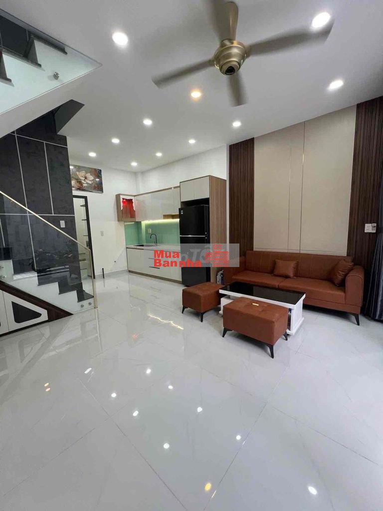 Nhà Mới Bà Hom, 2Tầng, Tặng Full Nội Thất Cao Cấp, 3PN,