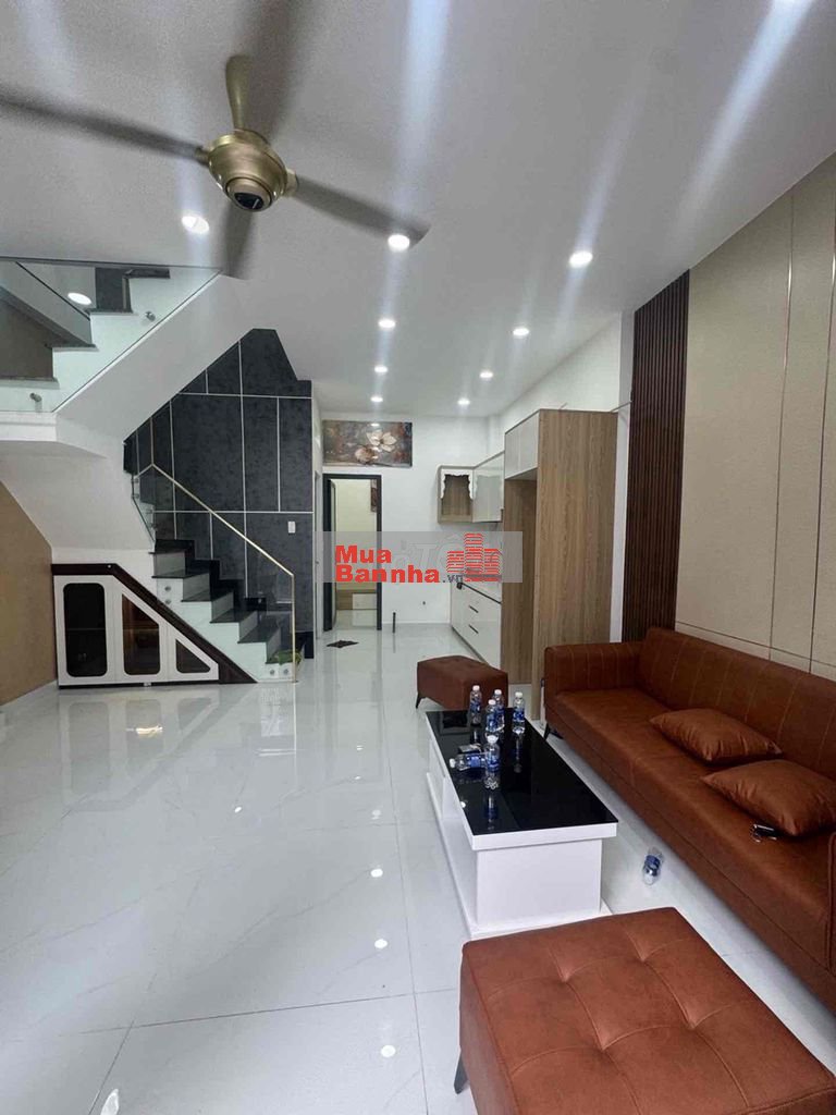 Nhà Mới Bà Hom, 2Tầng, Tặng Full Nội Thất Cao Cấp, 3PN,