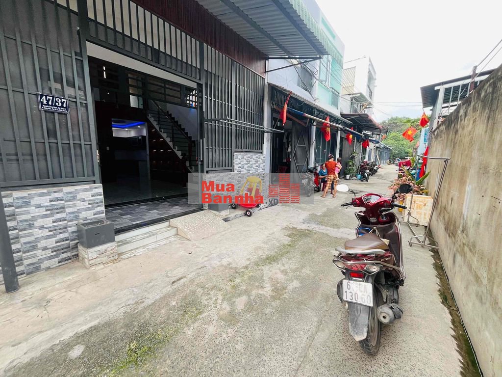 Nhà SHR p.ĐÔNG Hoà 57m2 đường ô tô Nguyễn Công Hoan vô chút