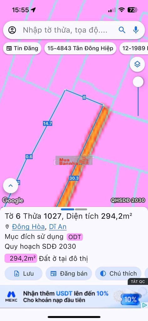 Nhà Sổ Chung lầu trệt gần trường tiểu học Đông Hoà C