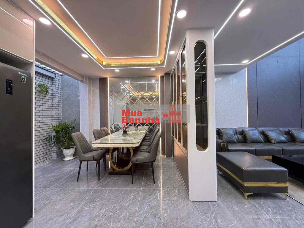 nhà 5.Tầng sát Chợ gần Gò Vấp xây mới full nội thất & hổ trợ Banks