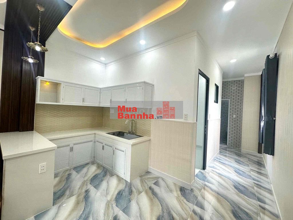 Nhà c4 mới 100% , hẻm trường học cấp 2 tân vạn