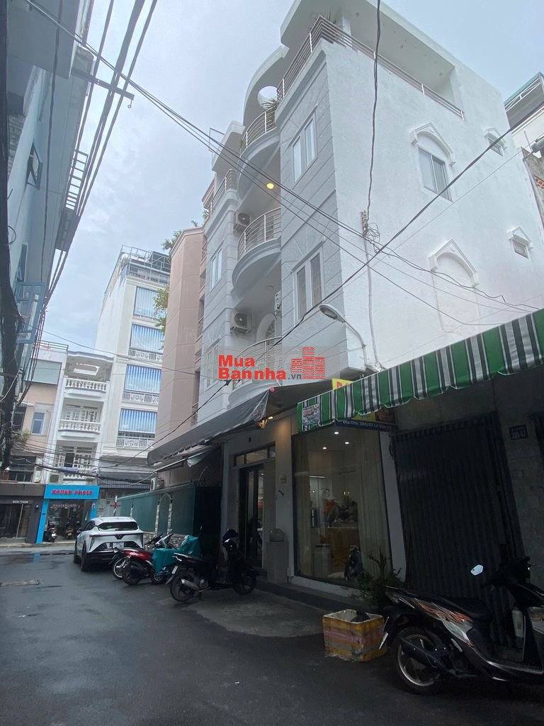 Nhà hẻm 6m Lê Văn Sỹ, Quận 3. Ngang hiếm 10m, 5 tầng - 6 PN. HĐT cao