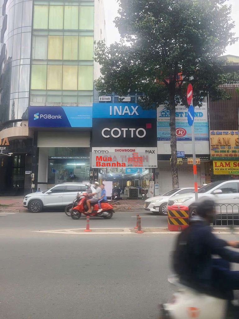 BÁN MT LÝ THƯỜNG KIỆT, Q.10. DT: 6.2 X 21m. (50 TỶ) HĐT: 60 triệu